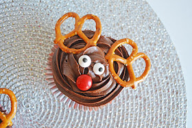 Reindeer Cupcakes recipe from Served Up With Love