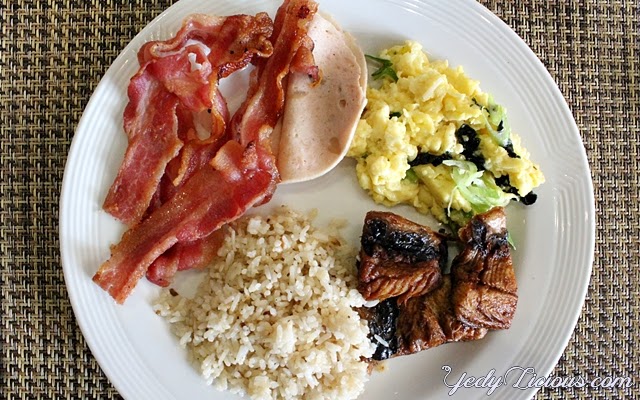 Rice, Cold Cuts, Egg, Bangus Breakfast Buffet at Prime Cafe B Hotel Alabang