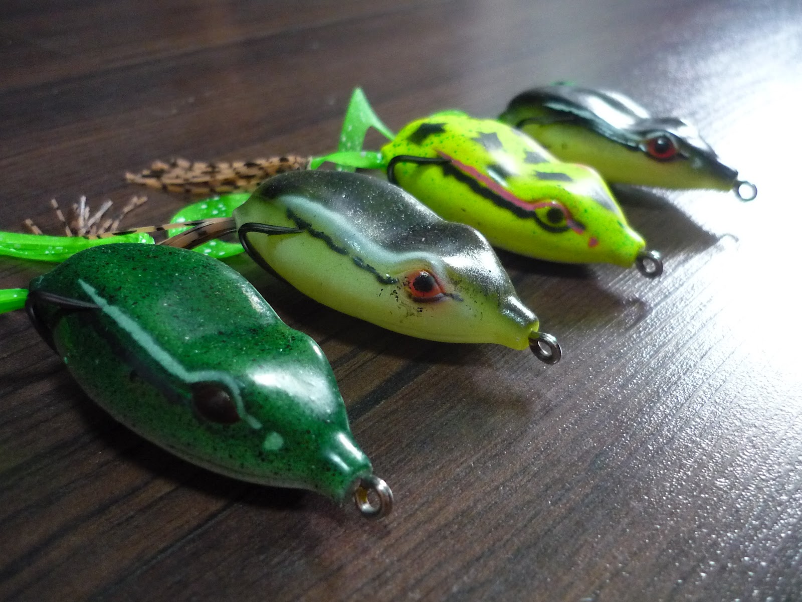 Fisherman Ah Dan Rubber Frog Lures (Available)