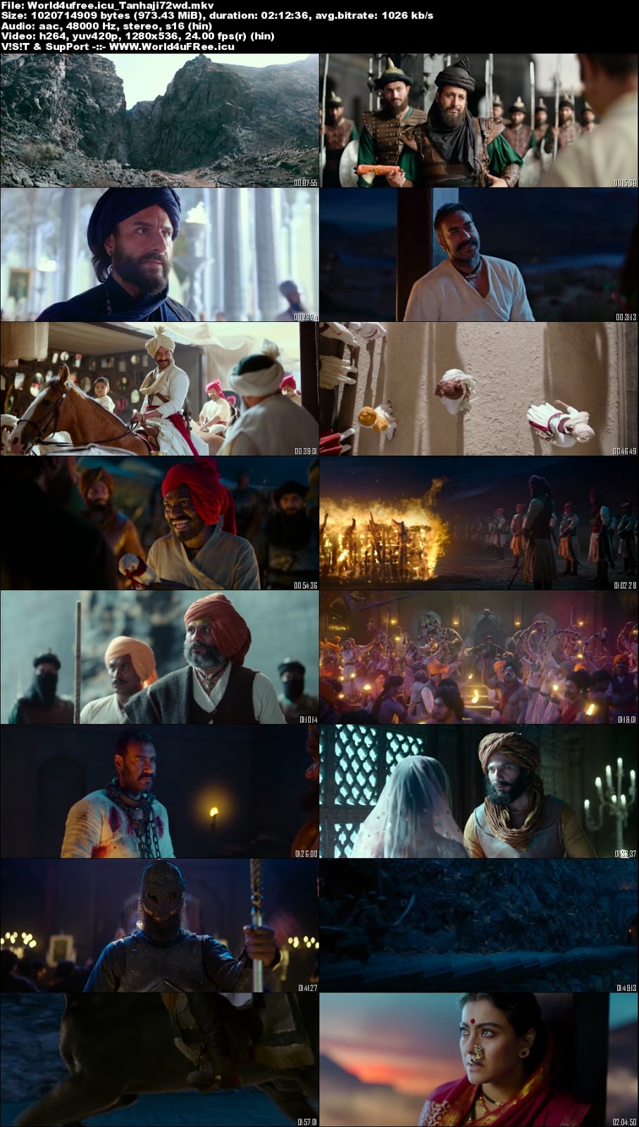 Tanhaji The Unsung Warrior Poster