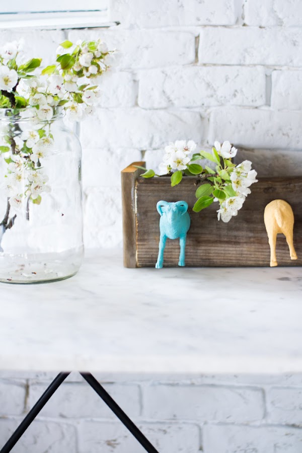 Estantería con compartimentos diy