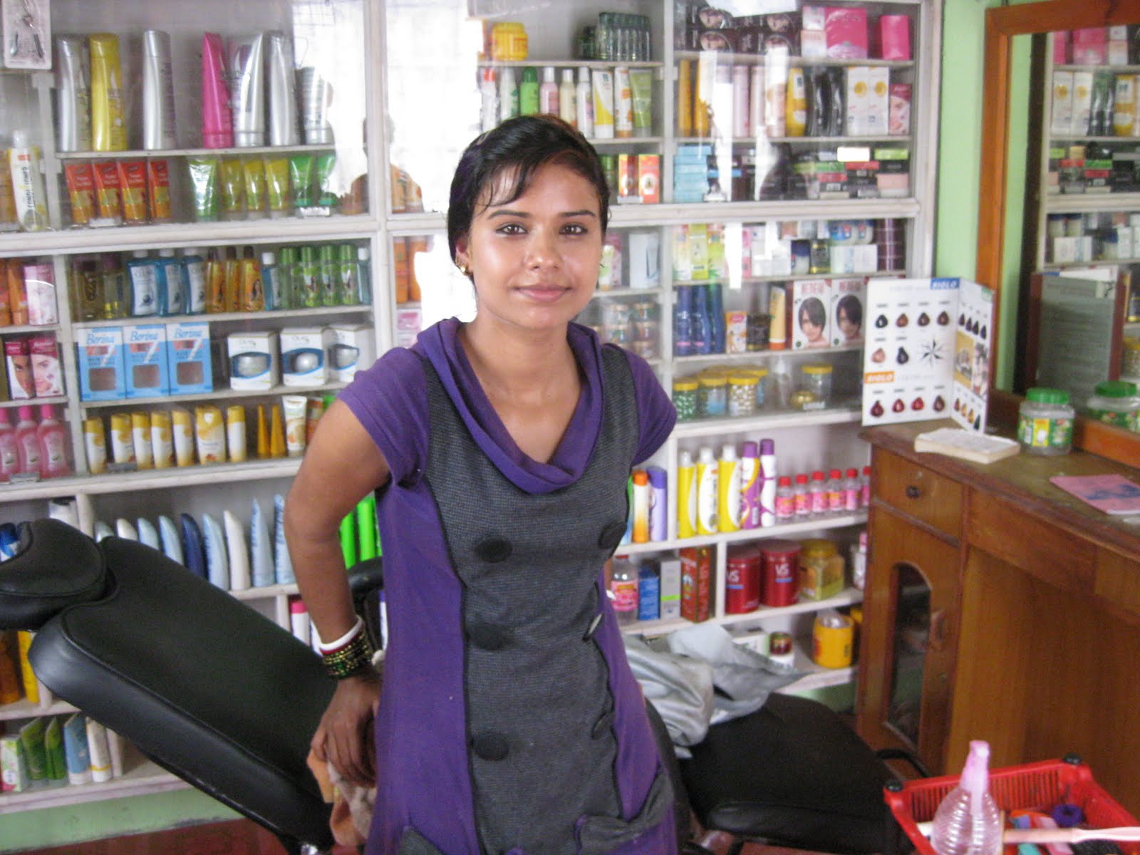 Nepal Nepali haircut!