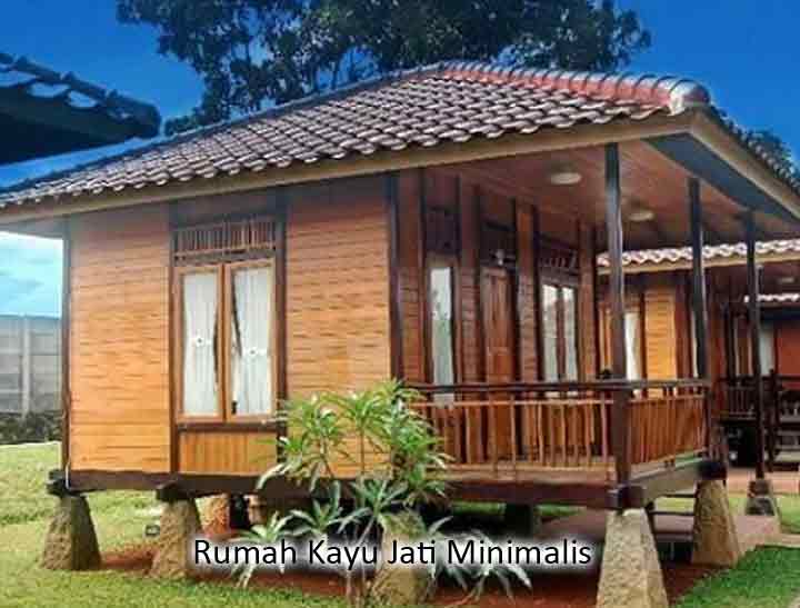 Ide Spesial 55 Rumah Minimalis Kayu Jati