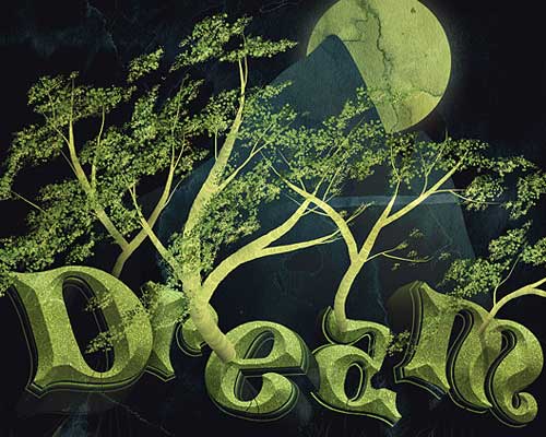 Create a Dream Design with 3D Typography