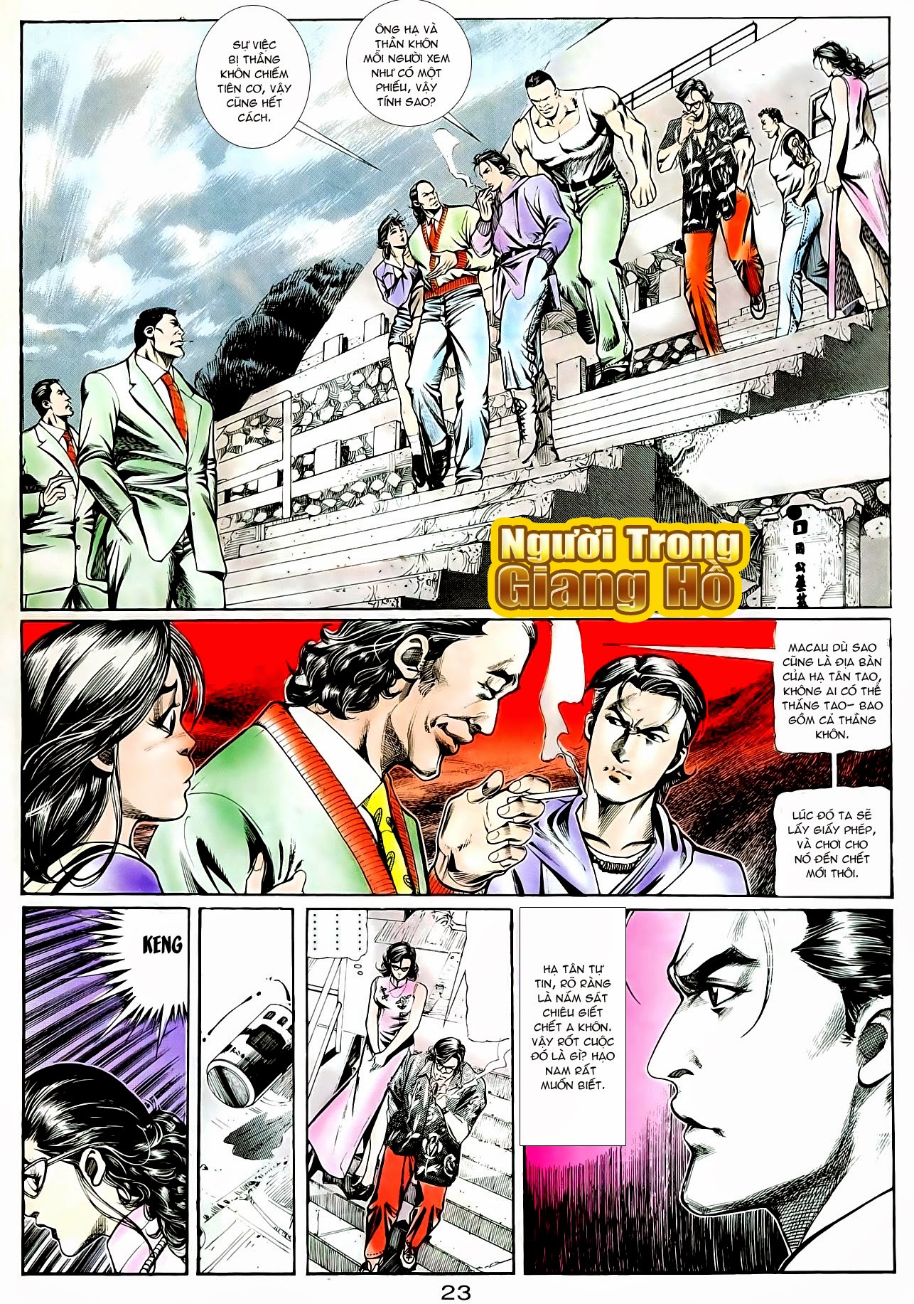 Người Trong Giang Hồ chap 96 - Trang 8