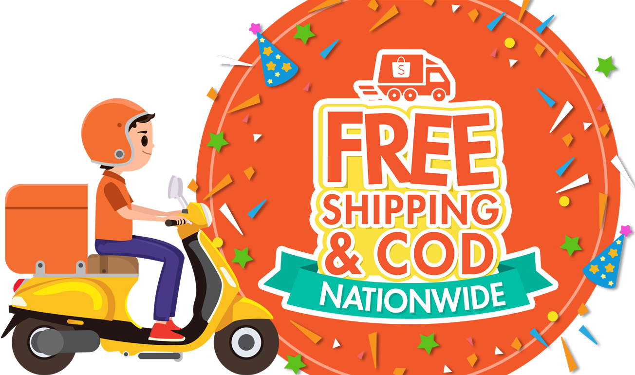 FREE CASH ON DELIVERY ON ALL PRODUCTS