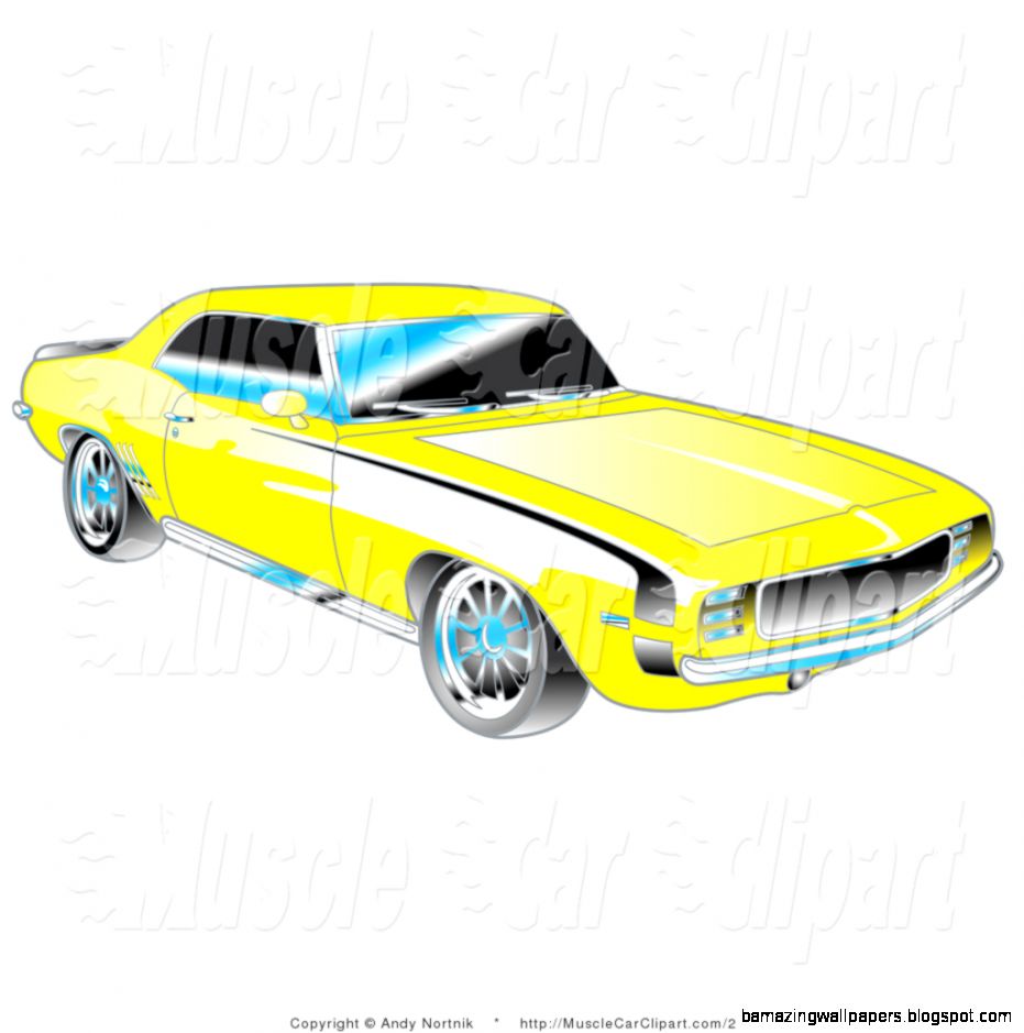 Chevy Muscle Car Clip Art