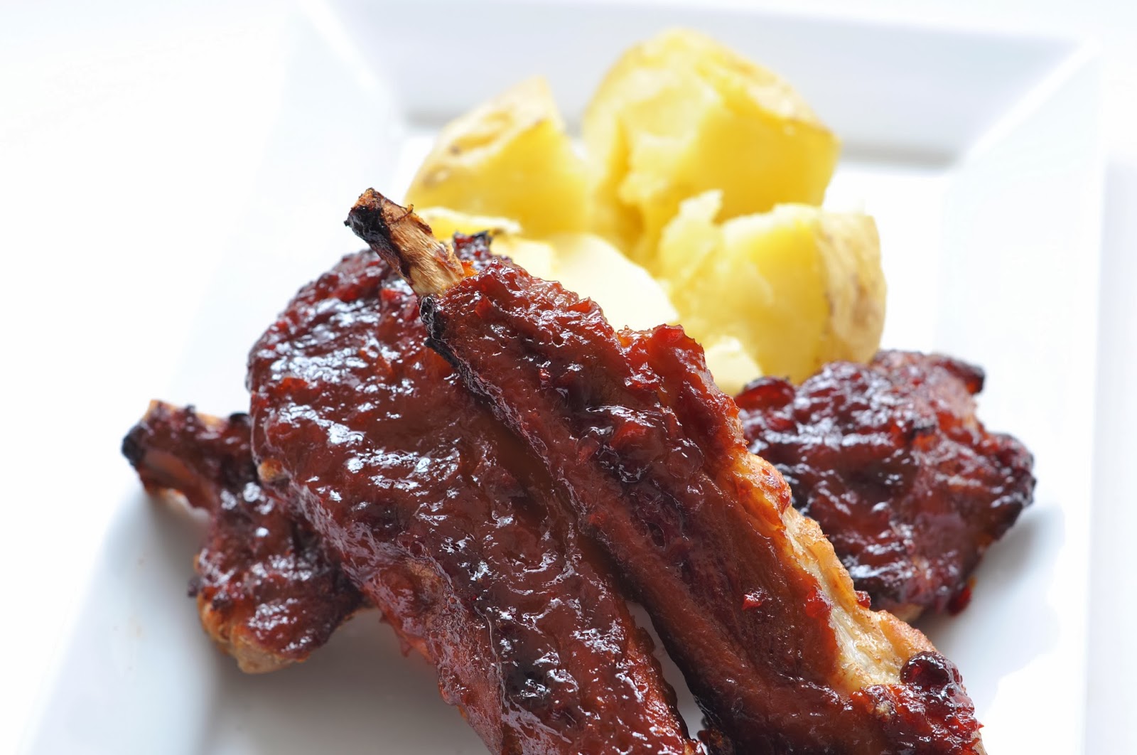 Simple Food Sticky Sweet Chilli Pork Ribs
