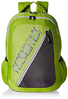 AMAZON - AMERICAN TOURISTER 25 LTRS LIME GREEN CASUAL BACKPACK AT JUST RS.720 (MRP RS.2,550)