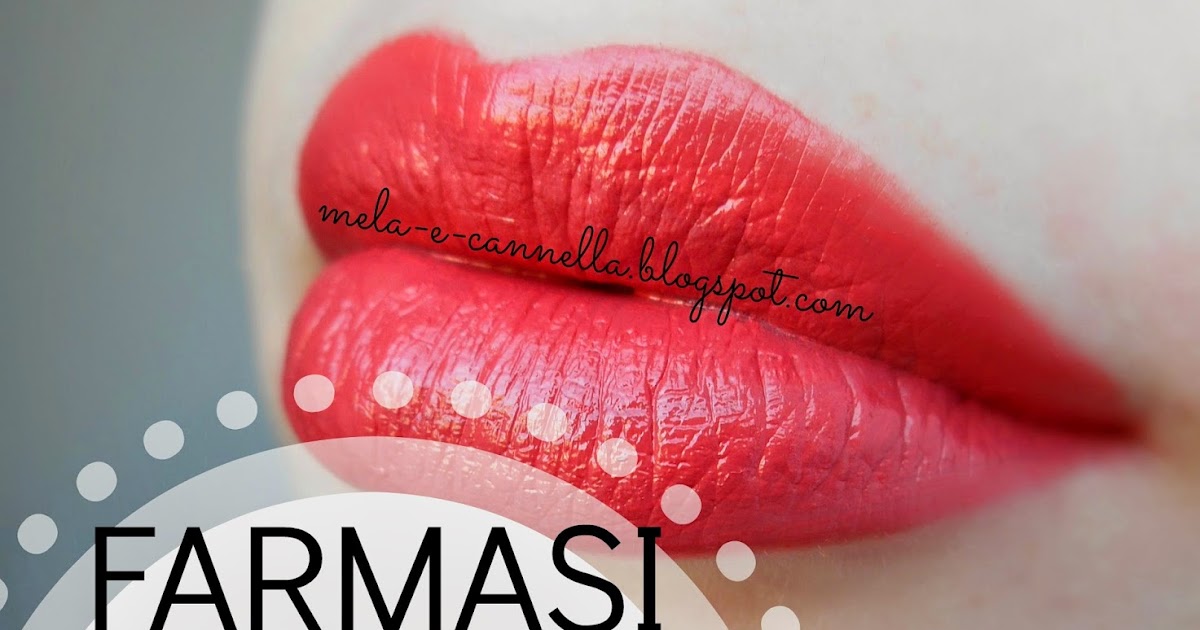 mela-e-cannella: FARMASI True Color Lipstick 7 - Orange Red