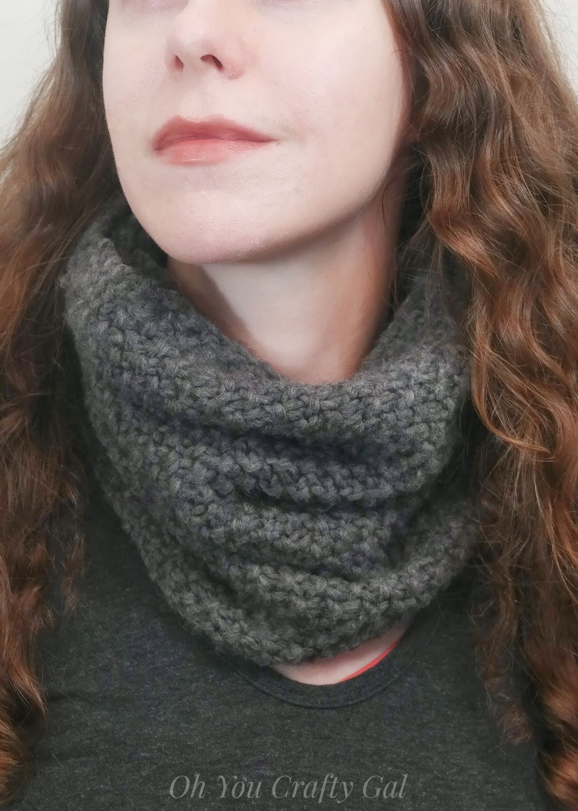 Chelsea Chunky Cowl Free Knitting Pattern Oh You Crafty Gal