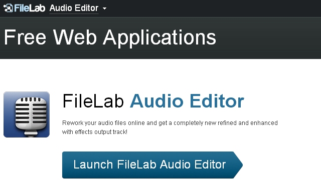 FileLab Audio Editor FileLab Audio Editor
