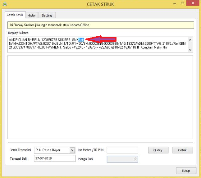 CETAK STRUK PLN OFFLINE UNTUK PC PRASTICA RELOAD CETAK STRUK PLN OFFLINE UNTUK PC PRASTICA RELOAD
