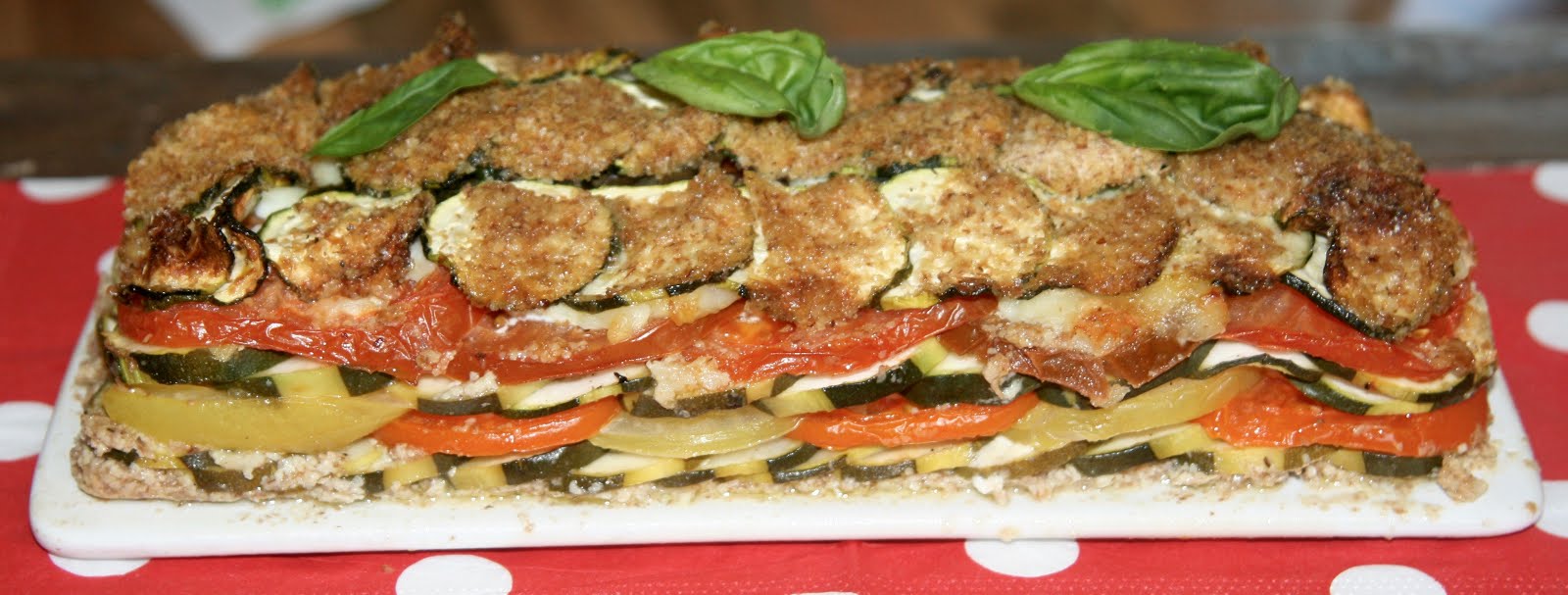 TERRINE DE COURGETTES ET TOMATES