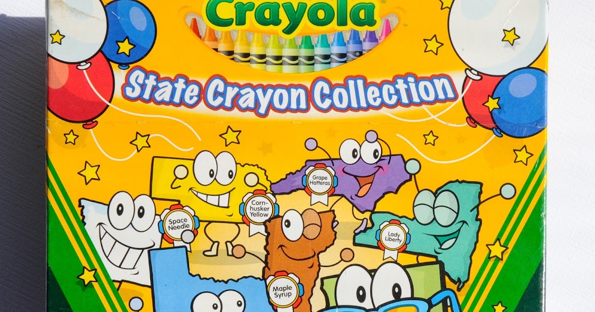 State Crayon Collection What's Inside the Box Jenny's Crayon Collection