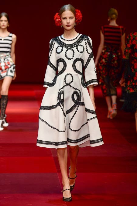 Smartologie: Dolce & Gabbana Spring 2015 Ready-to-Wear - Milan Fashion Week