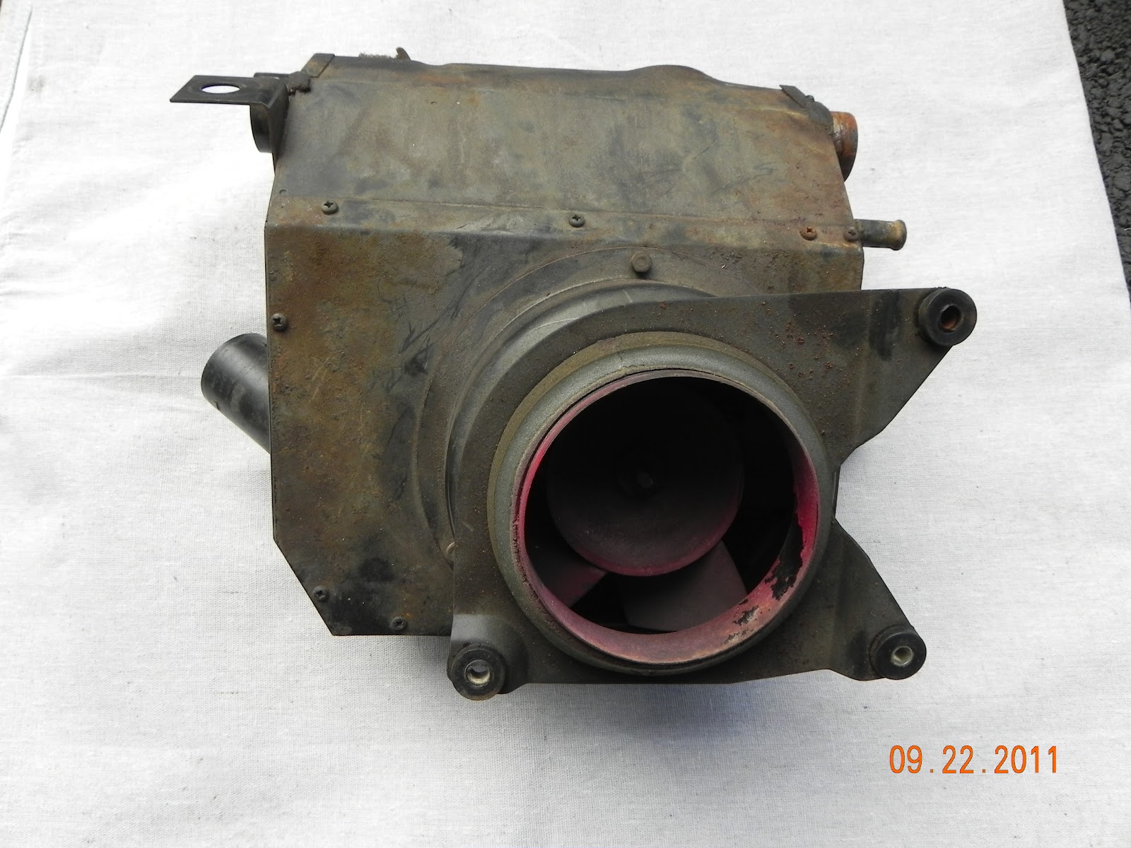 Tripp's TR6 Heater Box Restoration