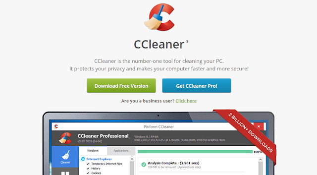 CCleaner software was hacked