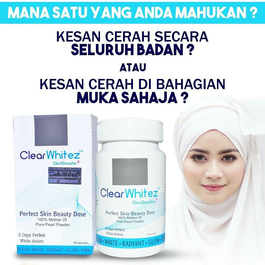 CLEARWHITEZ SKIN BOOSTER READY READY READY STOCK 013-3045279