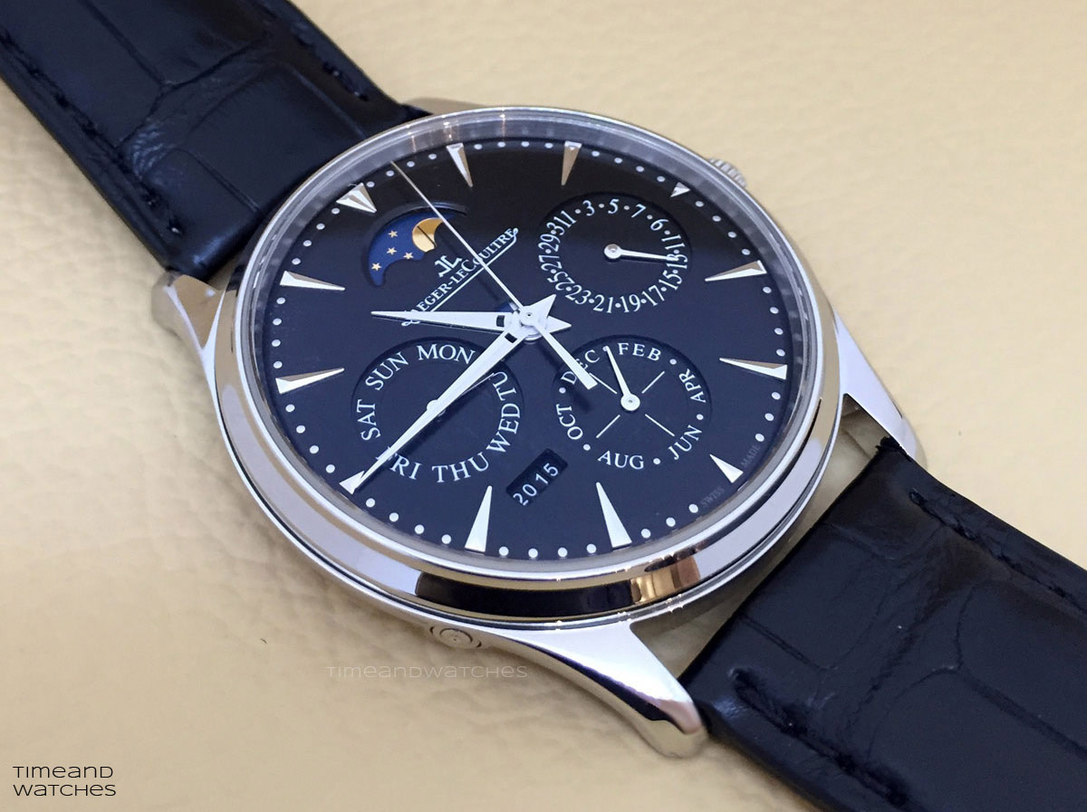 SIHH 2016: Jaeger-LeCoultre - Master Ultra Thin Perpetual Black Dial ...
