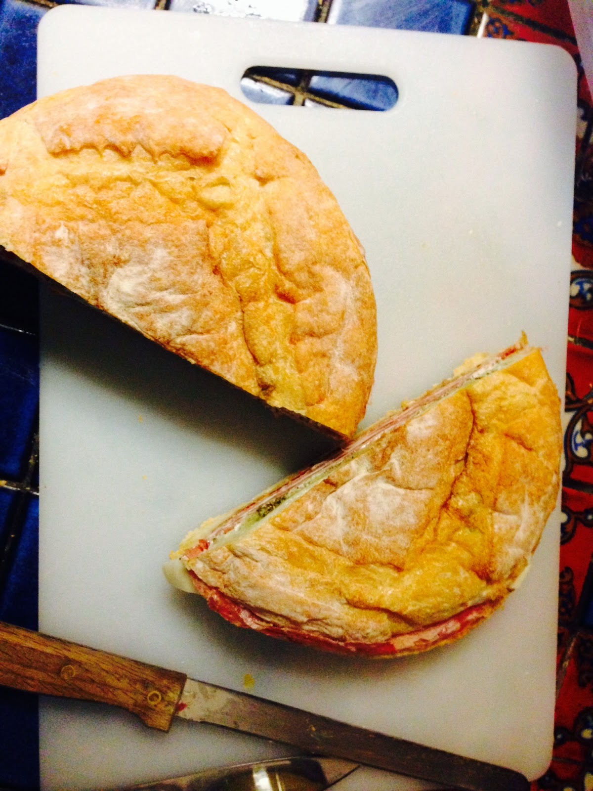 Martha Chartreuse Pressed Sandwich {Picnic Perfect}