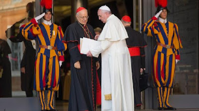 Pope Francis and Cardinal Baldisseri