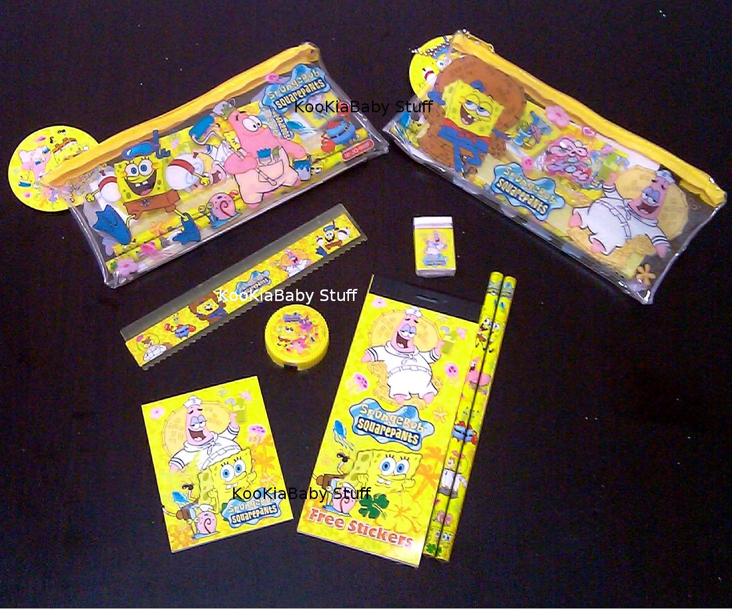 KooKiaBaby Stuff Ready Stock Cartoon Character Stationery Sets