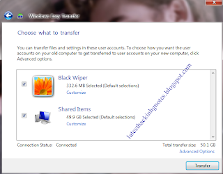transfer data between two computers using RJ-45