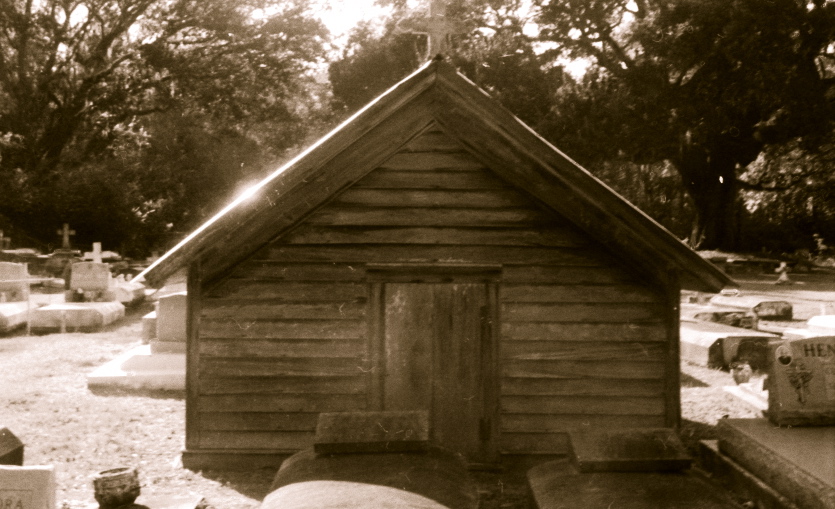 nattieconcepts Moon over Mermentau Cove Istre Cemetery, Louisiana