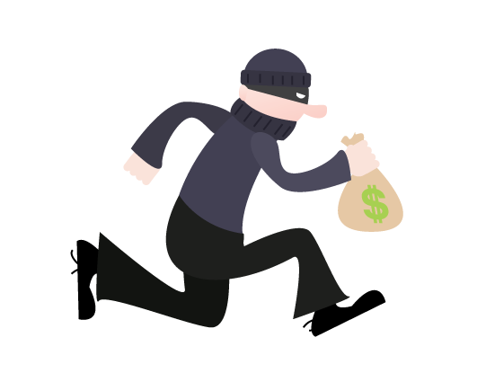 bank robber clipart free - photo #16