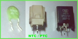 Negative / Positive Temperature Cofficient Resistor jenis NTC / PTC