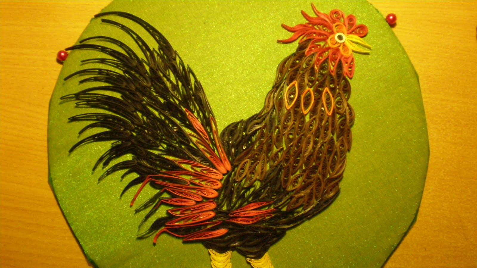 Quilling Kukeke / Rooster