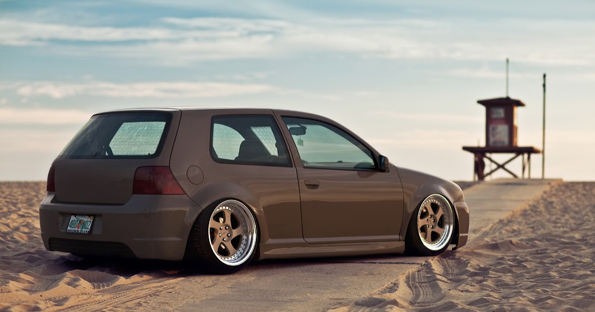 VW Golf 4 stance