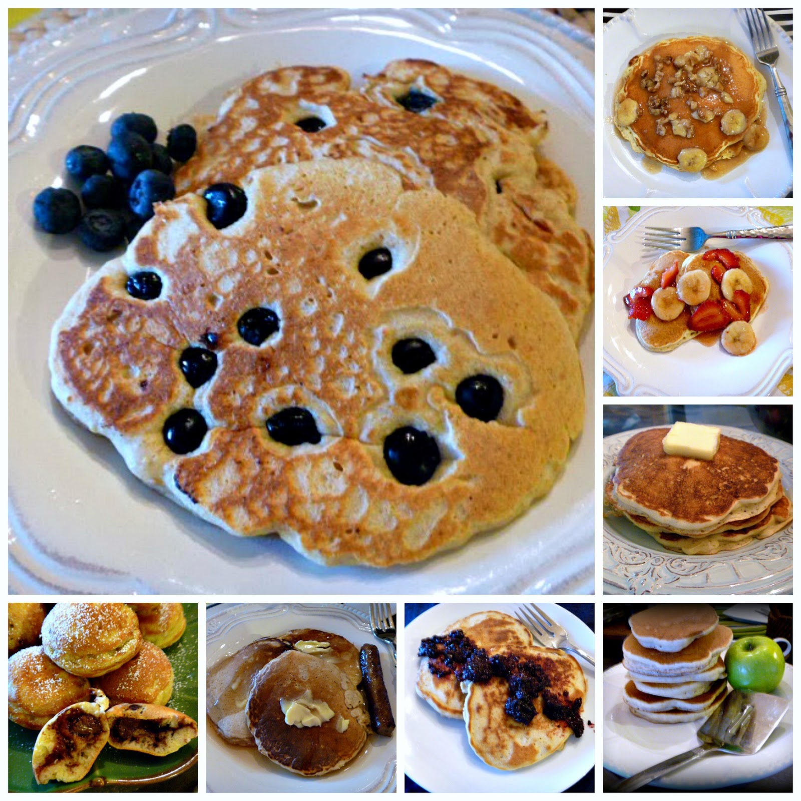 What's your favorite pancake? Here are 8 deliscious pancake varities for you to choose from! Celebrate Sunday, Mother's Day, or any day with family friendly comfort food. - Slice of Southern
