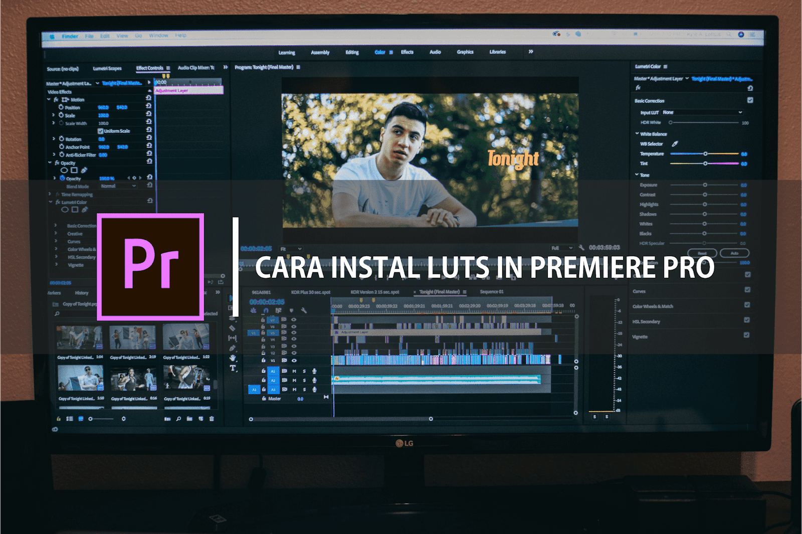 Cara Memasukkan Foto Di Adobe Premiere