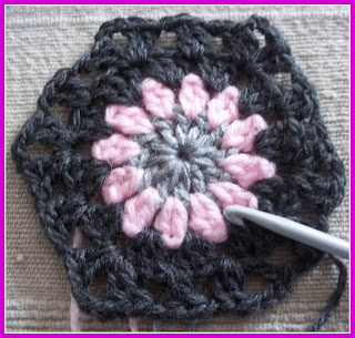 Hexagon Crochet Motif