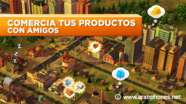 تحميل لعبة SimCity BuildIt مهكرة اخر اصدار apk