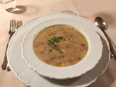 "Panicia" - barley soup at Maso Runch. 