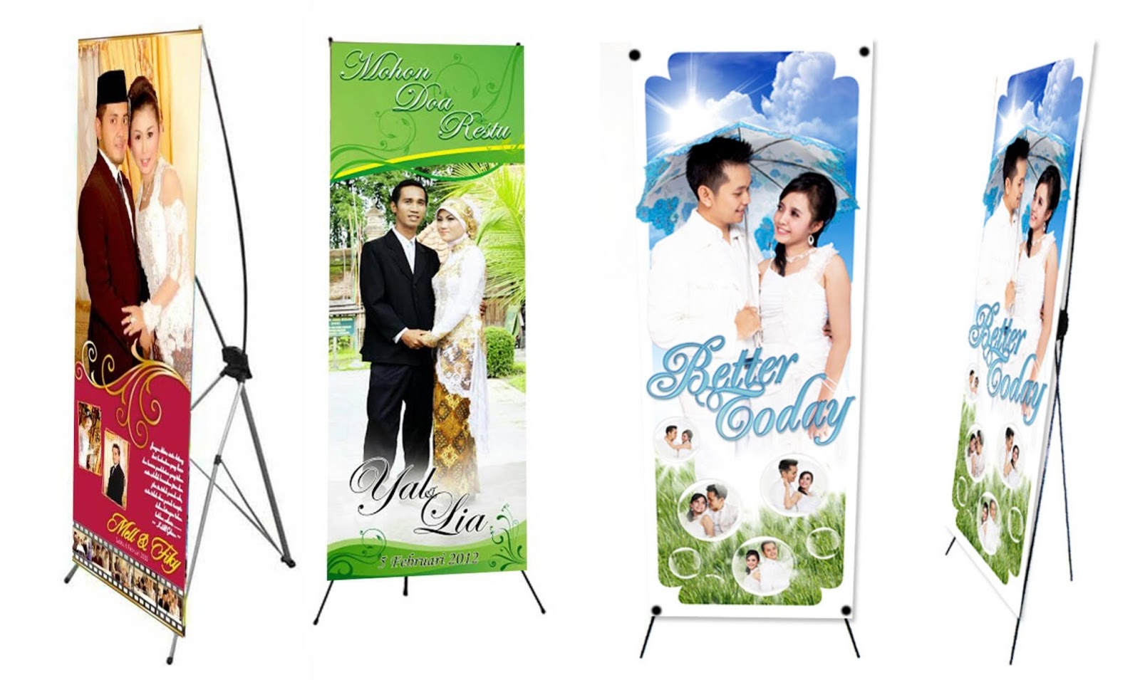 57+ X Banner Pernikahan Cdr