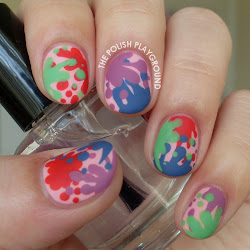 nail fight splatter nails dotting polish tool