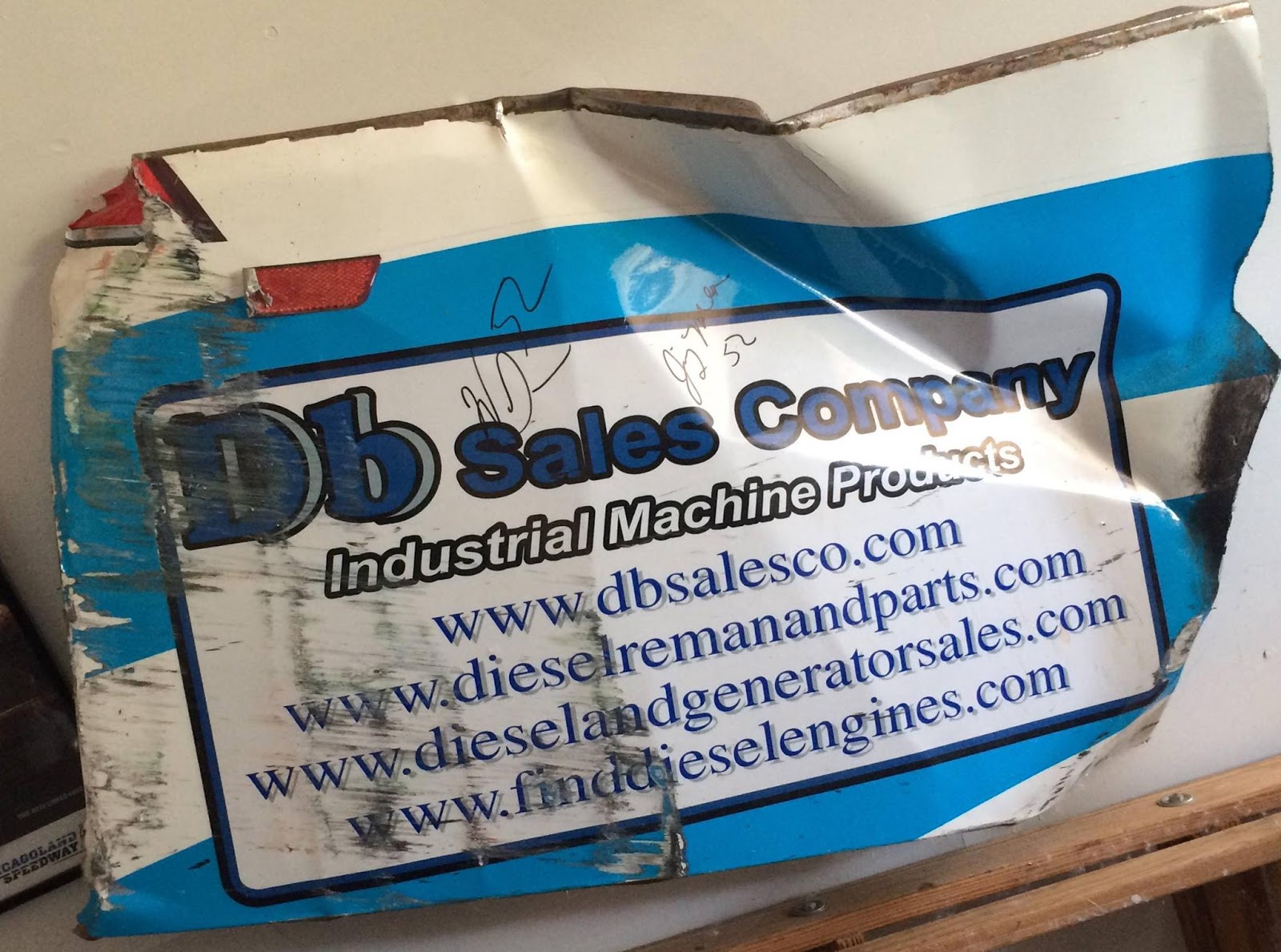 NASCAR Race Mom: Gase and Db Sales Company Sponsorship Symmetry