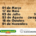 Calendário de 2015 do Circuito Catarinense de MTB