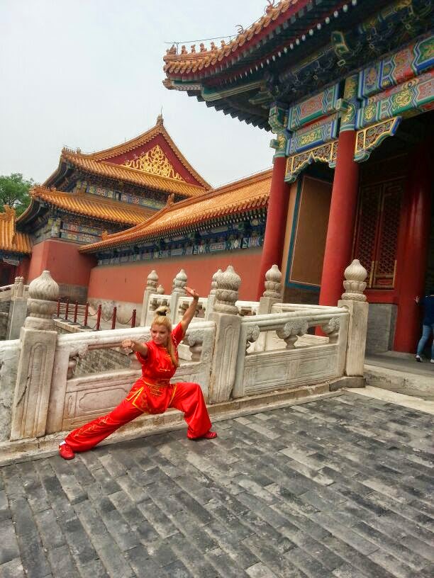 Kung Fu China Shifu Paty Lee Training 2014 in China Shaolin