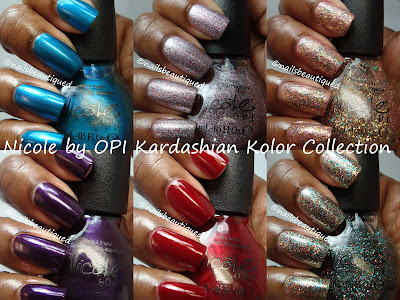 Nicole by OPI Kardashian Kolor Holiday 2012 Collection
