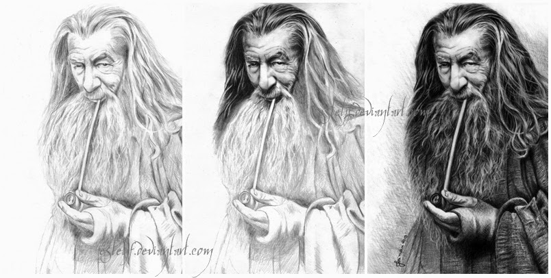 02-Gandalf-The-Grey-Ian McKellen-Josi-Fabri-Esteljf-The Hobbit-LotR-www-designstack-co