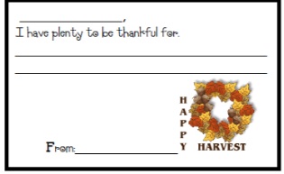 Thankful Bucket Fillers | Yearn to Learn