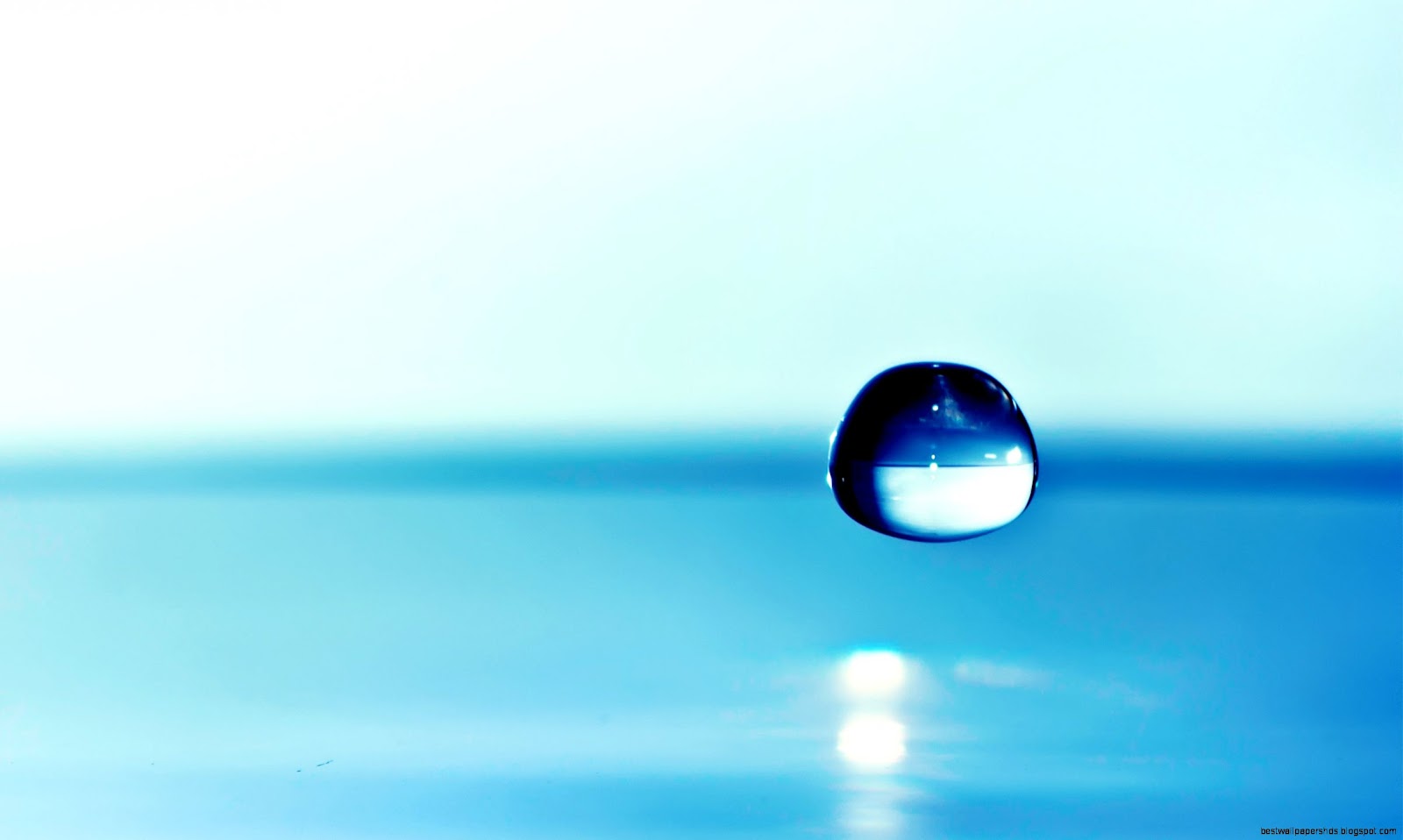Blue Water Drop