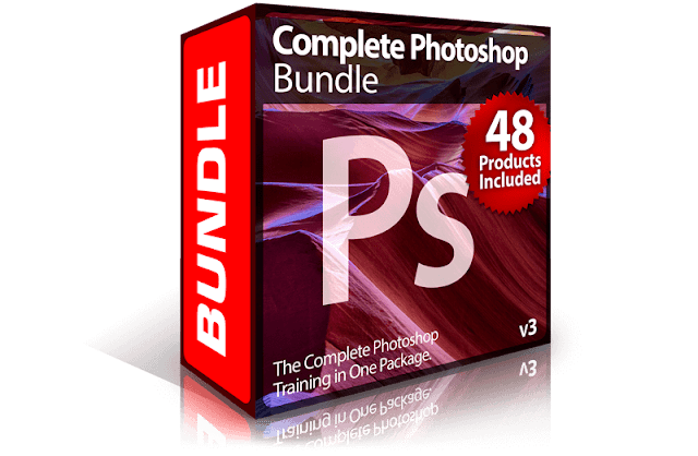 Complete Photoshop training in one bundle