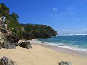Uluwatu, which is located at the southern tip of Bali island and towards the . (uluwatu beach)