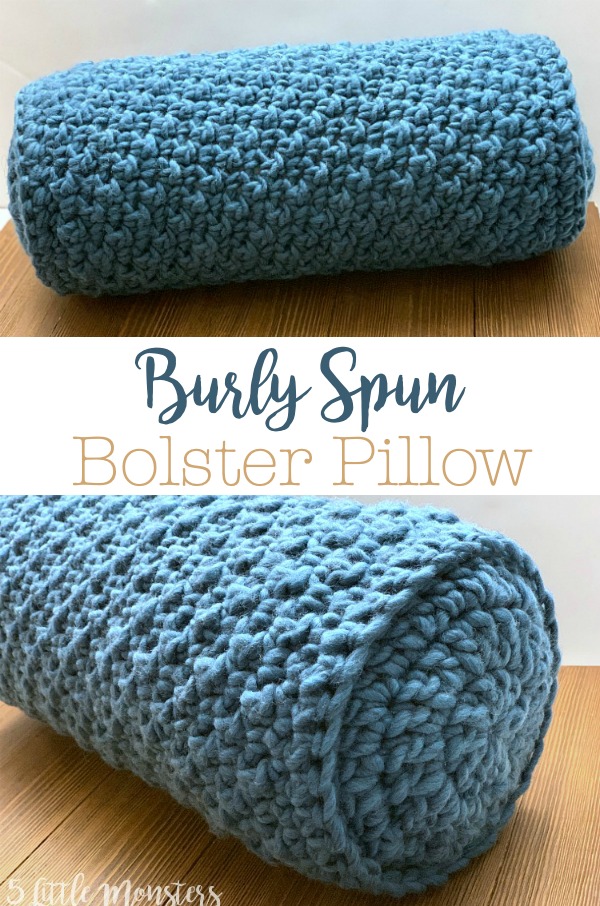 5 Little Monsters Burly Spun Bolster Pillow